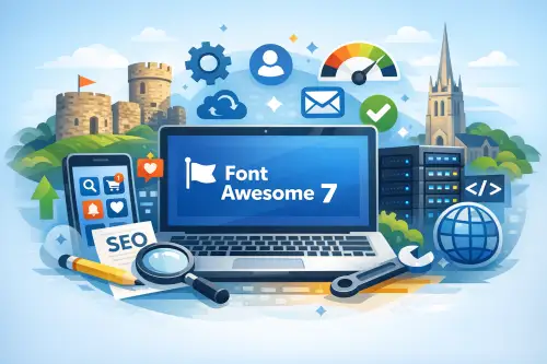 Click Here To Enlarge This Photo Of Font Awesome 7&colon; Modern Iconography for Today&rsquo;s Websites